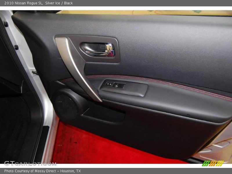 Silver Ice / Black 2010 Nissan Rogue SL