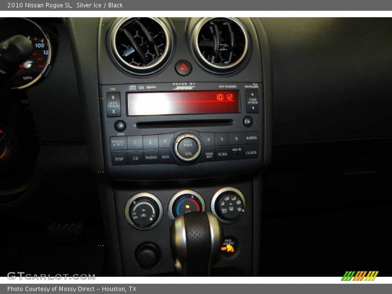 Silver Ice / Black 2010 Nissan Rogue SL