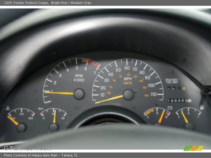  1995 Firebird Coupe Coupe Gauges