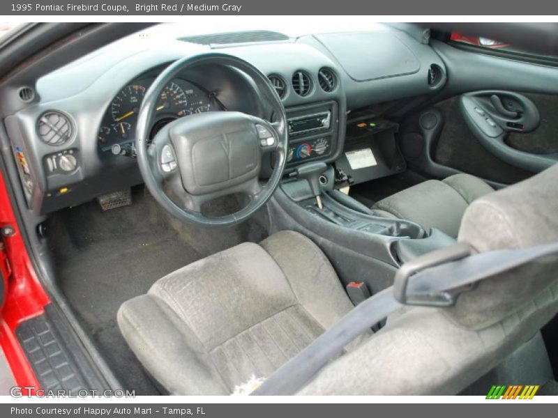 Medium Gray Interior - 1995 Firebird Coupe 