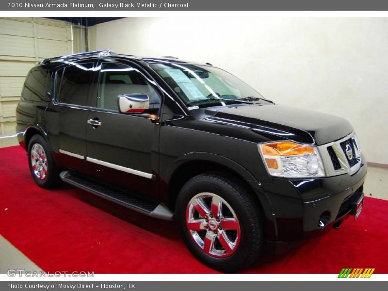 Galaxy Black Metallic / Charcoal 2010 Nissan Armada Platinum