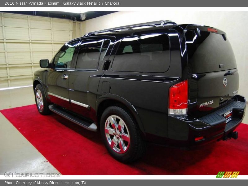 Galaxy Black Metallic / Charcoal 2010 Nissan Armada Platinum