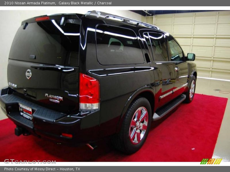 Galaxy Black Metallic / Charcoal 2010 Nissan Armada Platinum
