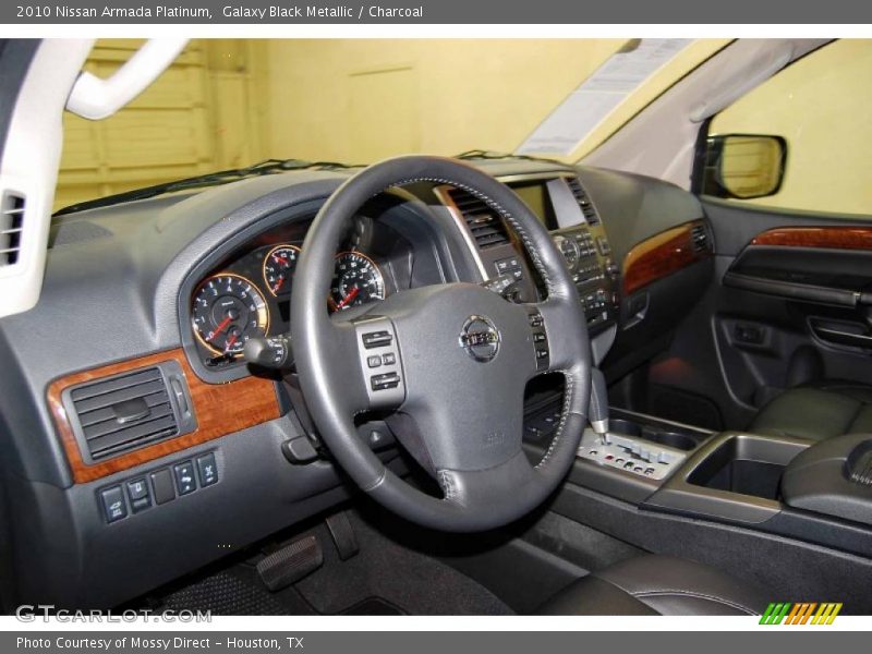 Galaxy Black Metallic / Charcoal 2010 Nissan Armada Platinum