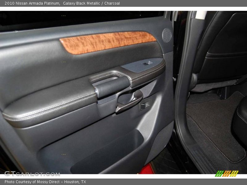Galaxy Black Metallic / Charcoal 2010 Nissan Armada Platinum