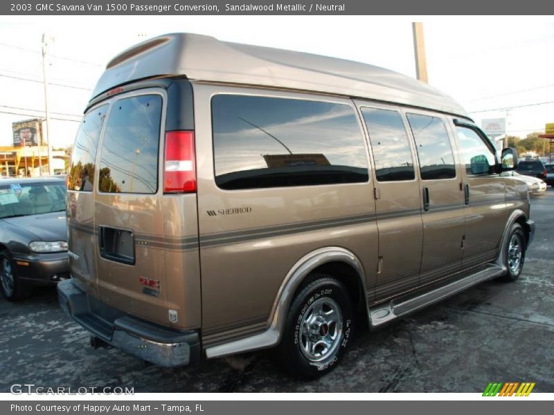 Sandalwood Metallic / Neutral 2003 GMC Savana Van 1500 Passenger Conversion
