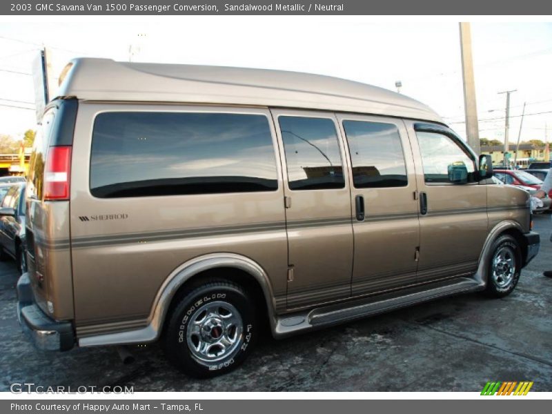 Sandalwood Metallic / Neutral 2003 GMC Savana Van 1500 Passenger Conversion