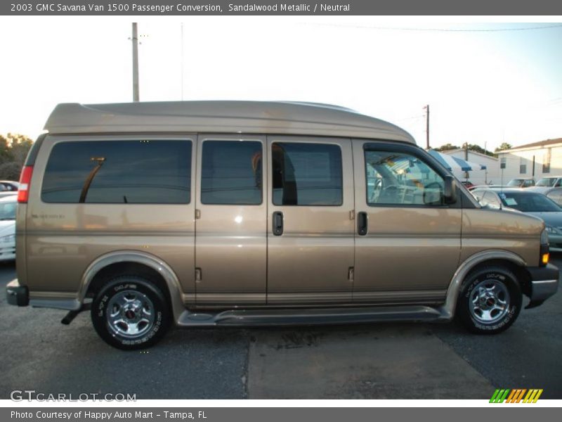 Sandalwood Metallic / Neutral 2003 GMC Savana Van 1500 Passenger Conversion