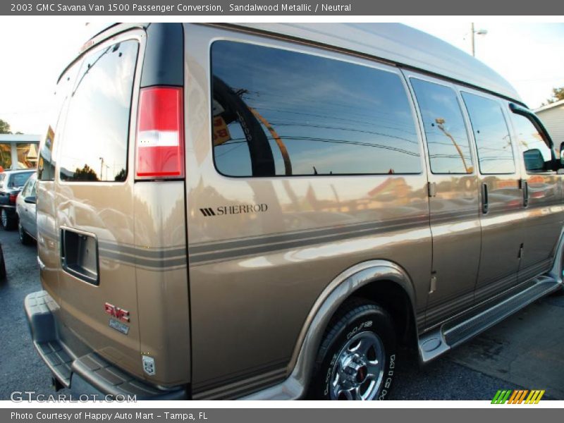 Sandalwood Metallic / Neutral 2003 GMC Savana Van 1500 Passenger Conversion