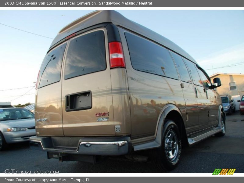 Sandalwood Metallic / Neutral 2003 GMC Savana Van 1500 Passenger Conversion