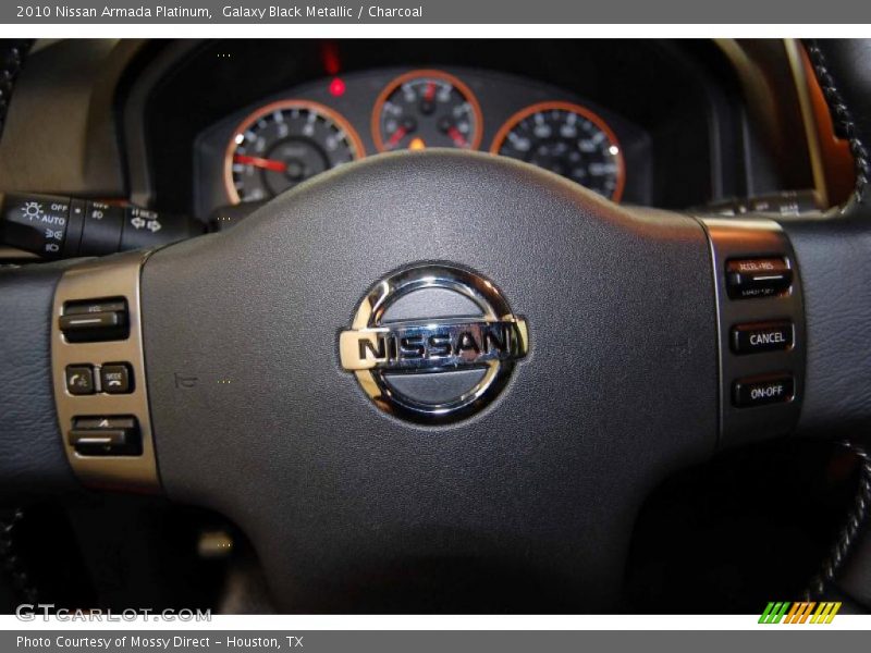 Galaxy Black Metallic / Charcoal 2010 Nissan Armada Platinum