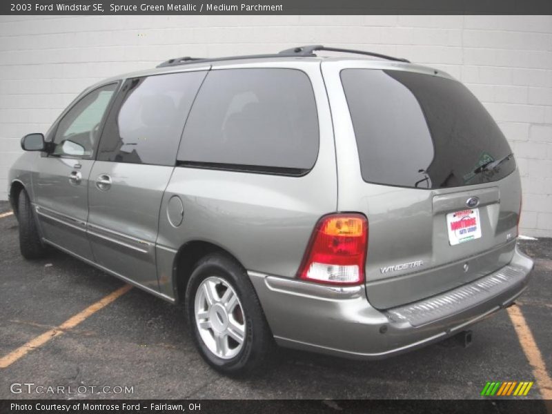 Spruce Green Metallic / Medium Parchment 2003 Ford Windstar SE