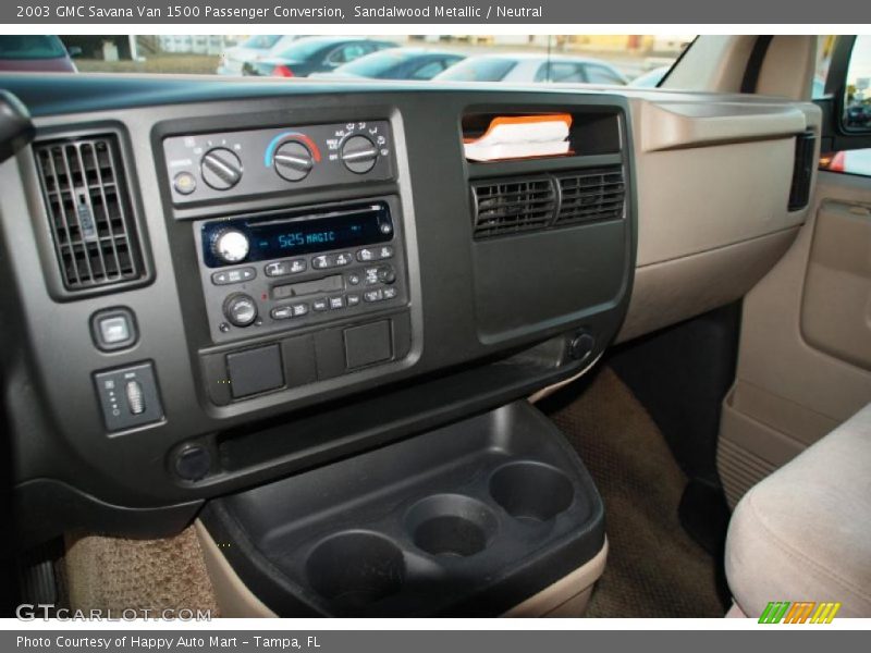 Sandalwood Metallic / Neutral 2003 GMC Savana Van 1500 Passenger Conversion