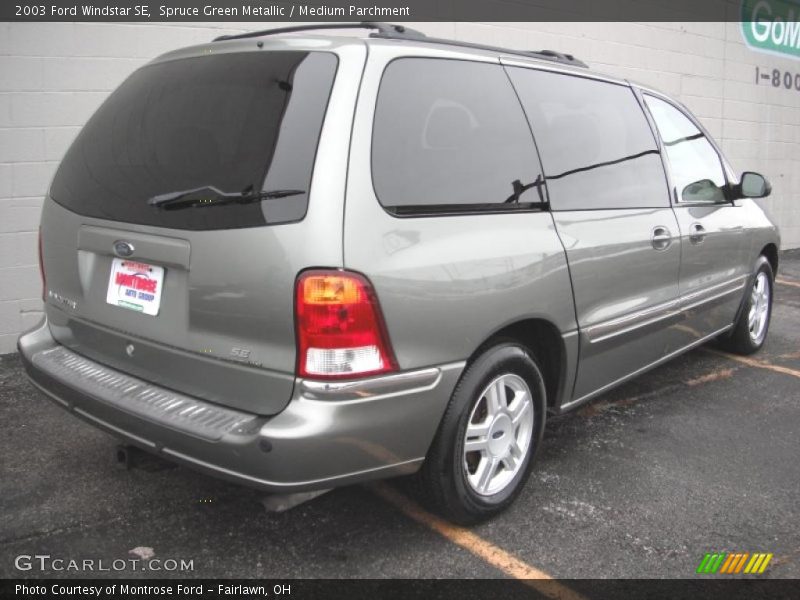 Spruce Green Metallic / Medium Parchment 2003 Ford Windstar SE