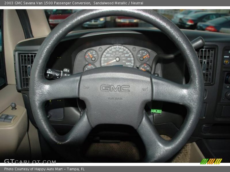 Sandalwood Metallic / Neutral 2003 GMC Savana Van 1500 Passenger Conversion