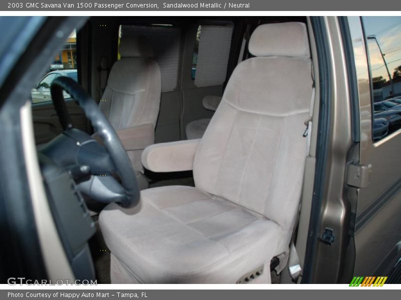 Sandalwood Metallic / Neutral 2003 GMC Savana Van 1500 Passenger Conversion