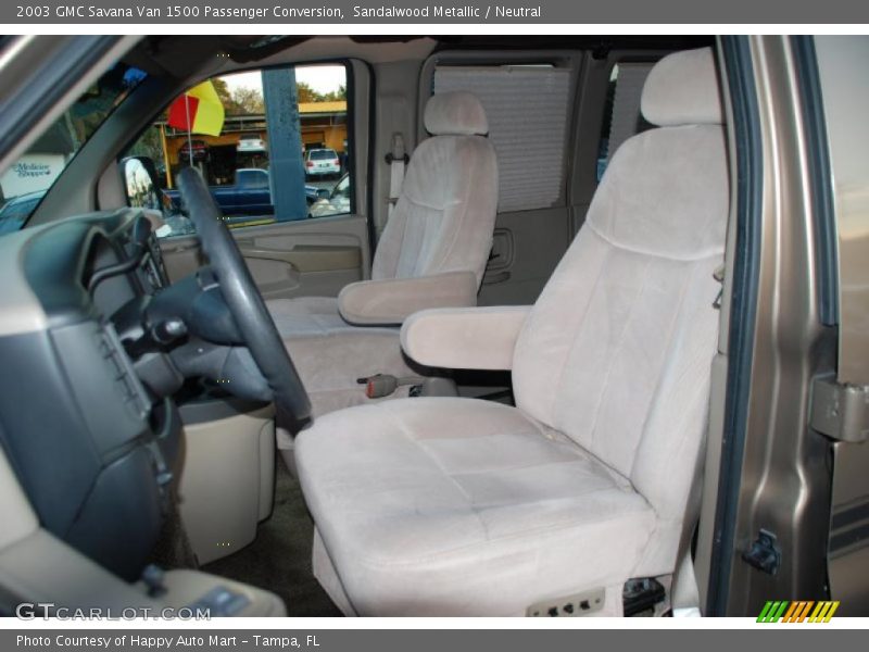 Sandalwood Metallic / Neutral 2003 GMC Savana Van 1500 Passenger Conversion