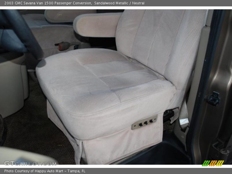 Sandalwood Metallic / Neutral 2003 GMC Savana Van 1500 Passenger Conversion