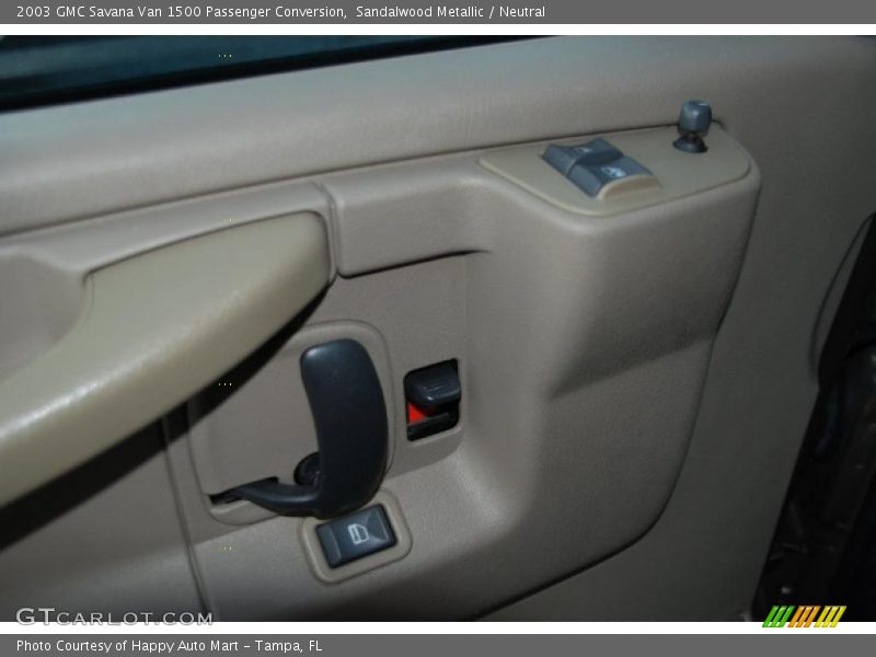Sandalwood Metallic / Neutral 2003 GMC Savana Van 1500 Passenger Conversion