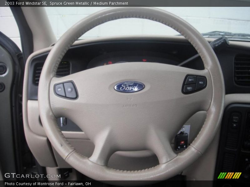 Spruce Green Metallic / Medium Parchment 2003 Ford Windstar SE