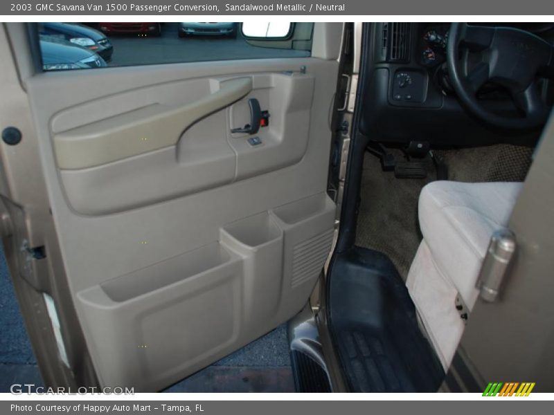 Sandalwood Metallic / Neutral 2003 GMC Savana Van 1500 Passenger Conversion