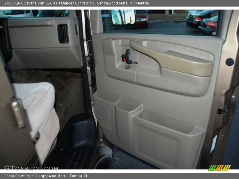 Sandalwood Metallic / Neutral 2003 GMC Savana Van 1500 Passenger Conversion