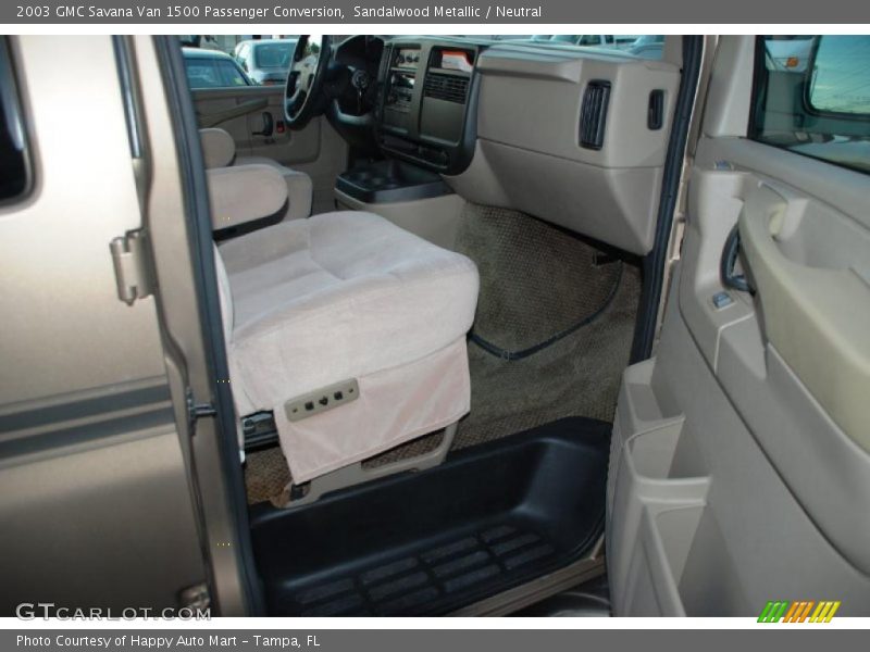 Sandalwood Metallic / Neutral 2003 GMC Savana Van 1500 Passenger Conversion