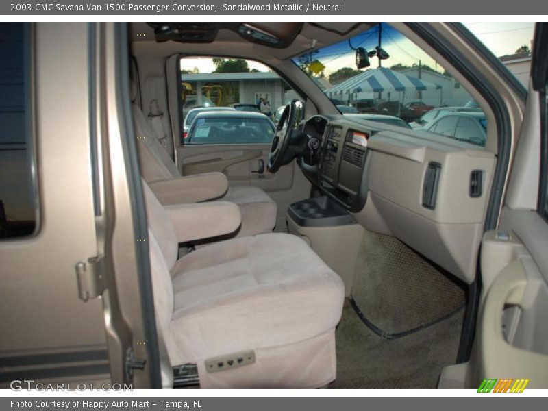 Sandalwood Metallic / Neutral 2003 GMC Savana Van 1500 Passenger Conversion