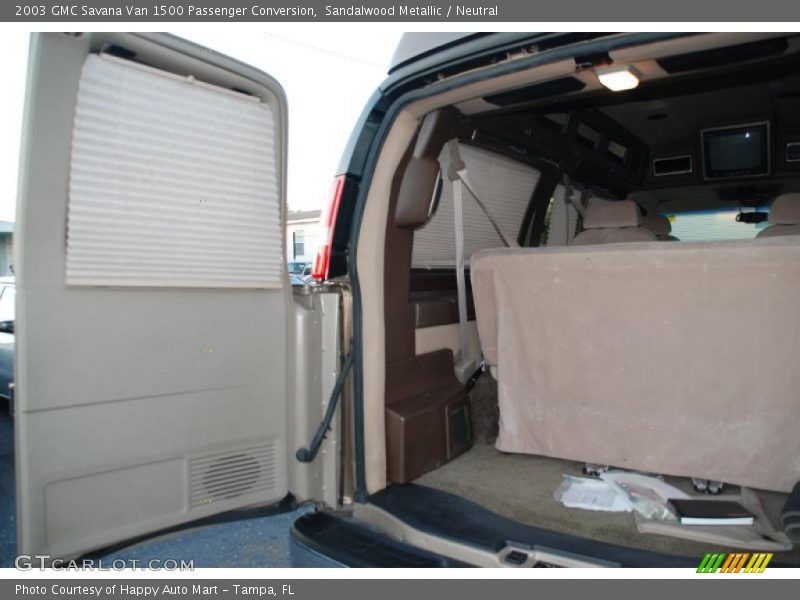 Sandalwood Metallic / Neutral 2003 GMC Savana Van 1500 Passenger Conversion