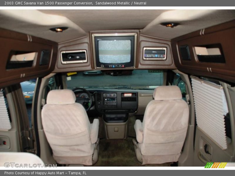 Sandalwood Metallic / Neutral 2003 GMC Savana Van 1500 Passenger Conversion