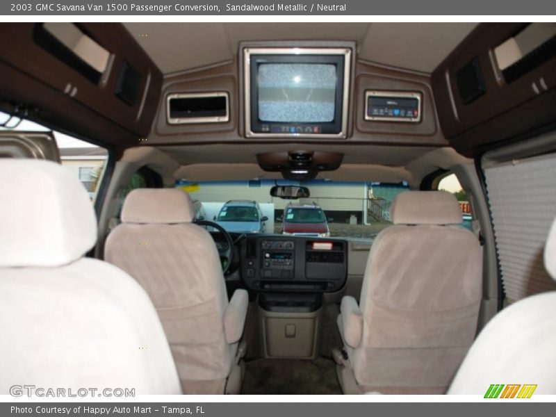 Sandalwood Metallic / Neutral 2003 GMC Savana Van 1500 Passenger Conversion
