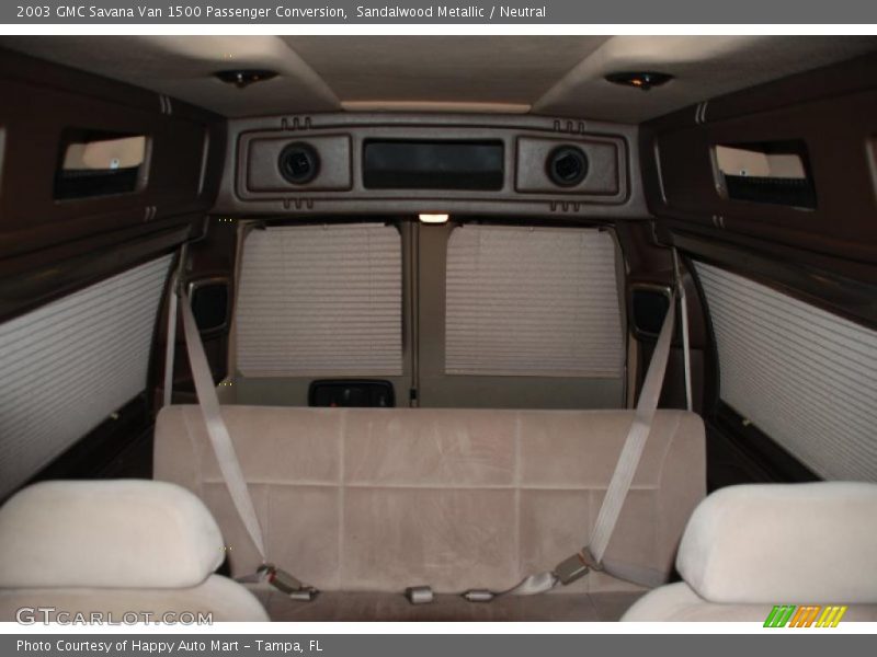 Sandalwood Metallic / Neutral 2003 GMC Savana Van 1500 Passenger Conversion