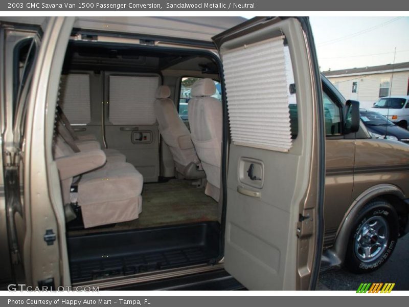Sandalwood Metallic / Neutral 2003 GMC Savana Van 1500 Passenger Conversion