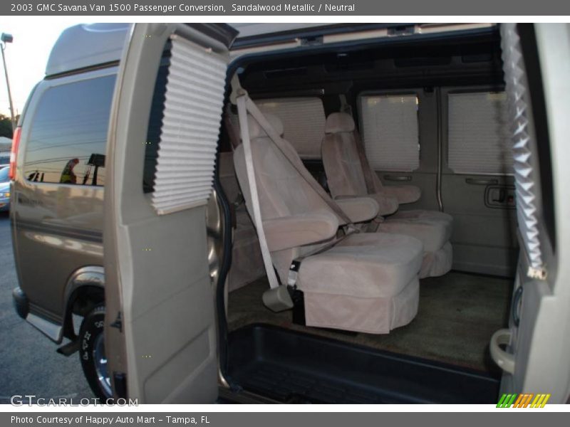Sandalwood Metallic / Neutral 2003 GMC Savana Van 1500 Passenger Conversion