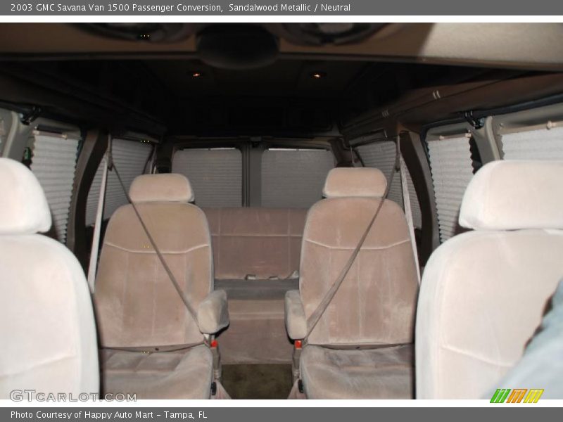 Sandalwood Metallic / Neutral 2003 GMC Savana Van 1500 Passenger Conversion
