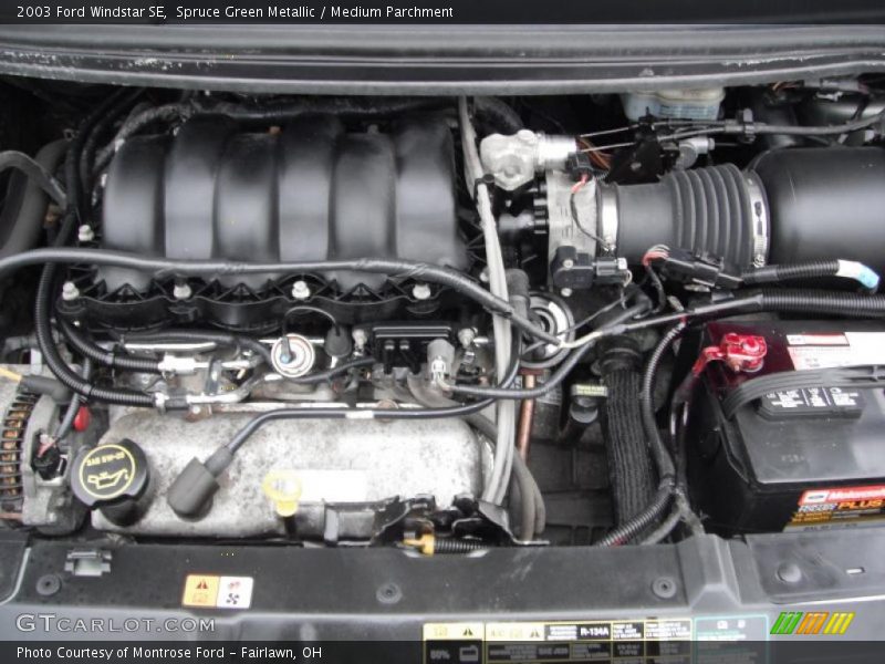 Spruce Green Metallic / Medium Parchment 2003 Ford Windstar SE