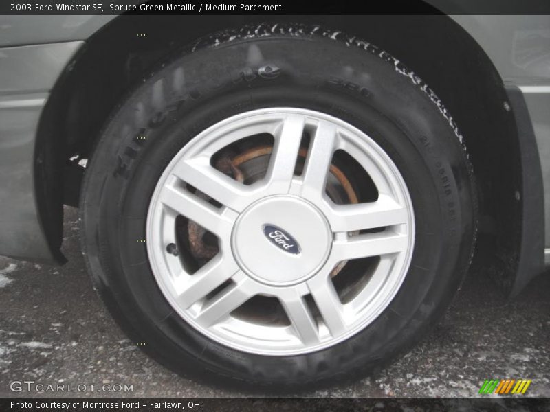 Spruce Green Metallic / Medium Parchment 2003 Ford Windstar SE