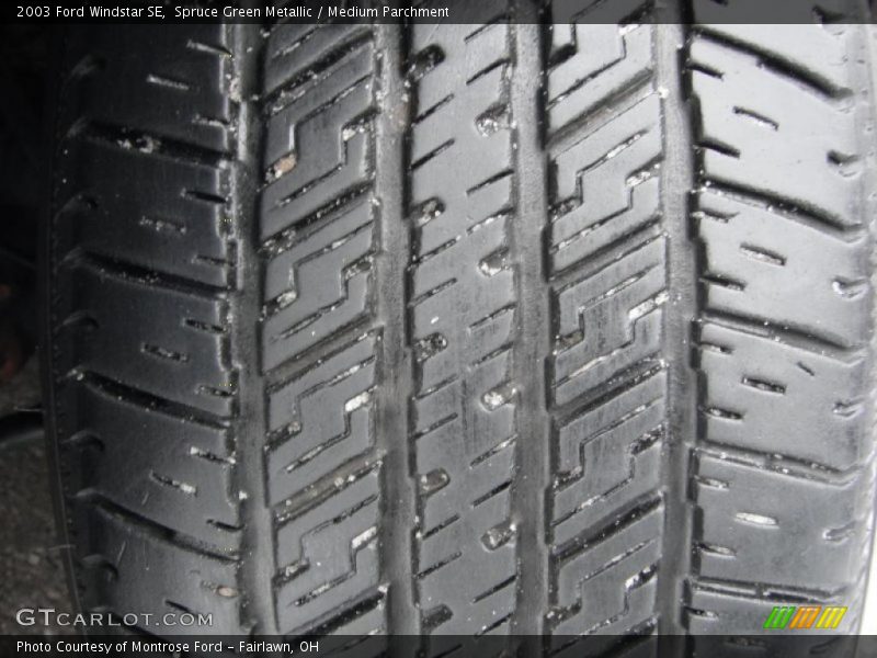 Spruce Green Metallic / Medium Parchment 2003 Ford Windstar SE