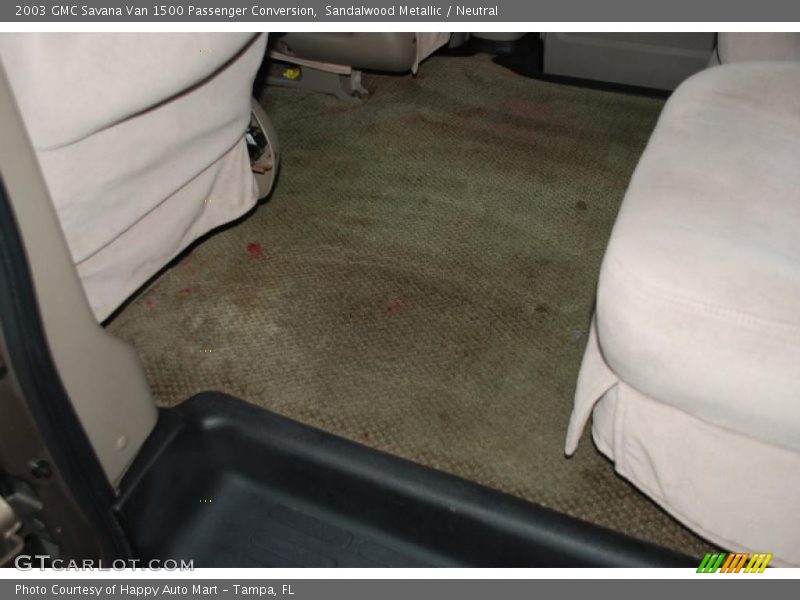 Sandalwood Metallic / Neutral 2003 GMC Savana Van 1500 Passenger Conversion