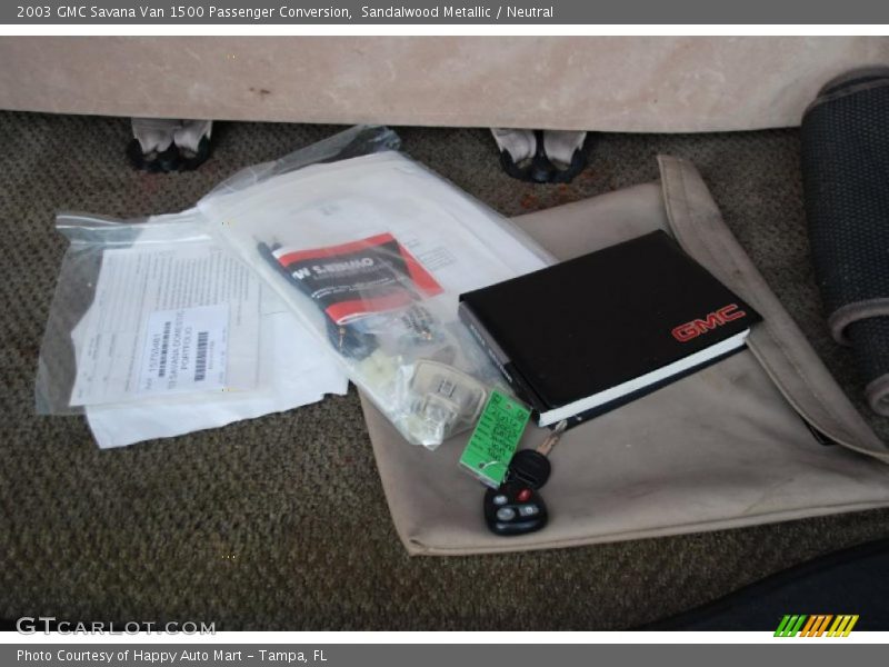 Sandalwood Metallic / Neutral 2003 GMC Savana Van 1500 Passenger Conversion