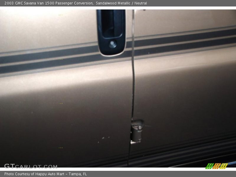 Sandalwood Metallic / Neutral 2003 GMC Savana Van 1500 Passenger Conversion