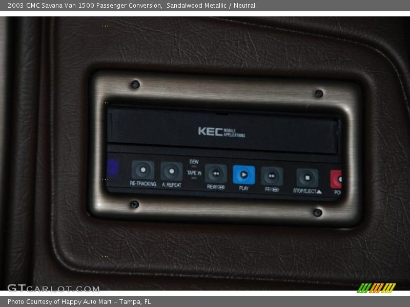 Sandalwood Metallic / Neutral 2003 GMC Savana Van 1500 Passenger Conversion