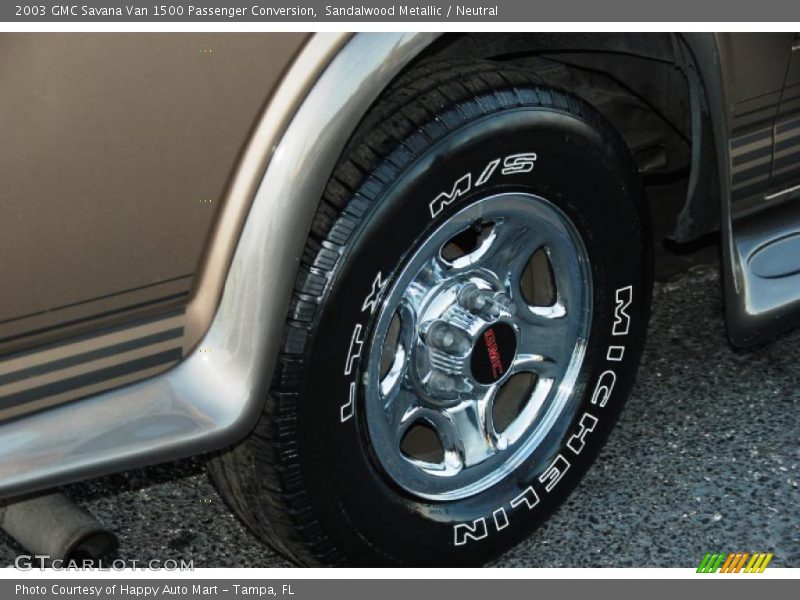 Sandalwood Metallic / Neutral 2003 GMC Savana Van 1500 Passenger Conversion