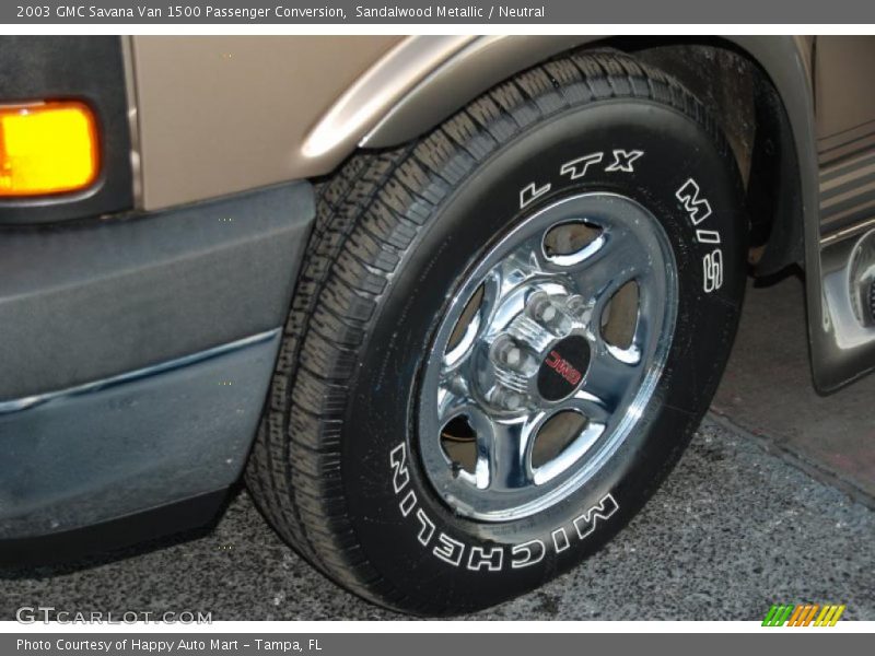 Sandalwood Metallic / Neutral 2003 GMC Savana Van 1500 Passenger Conversion