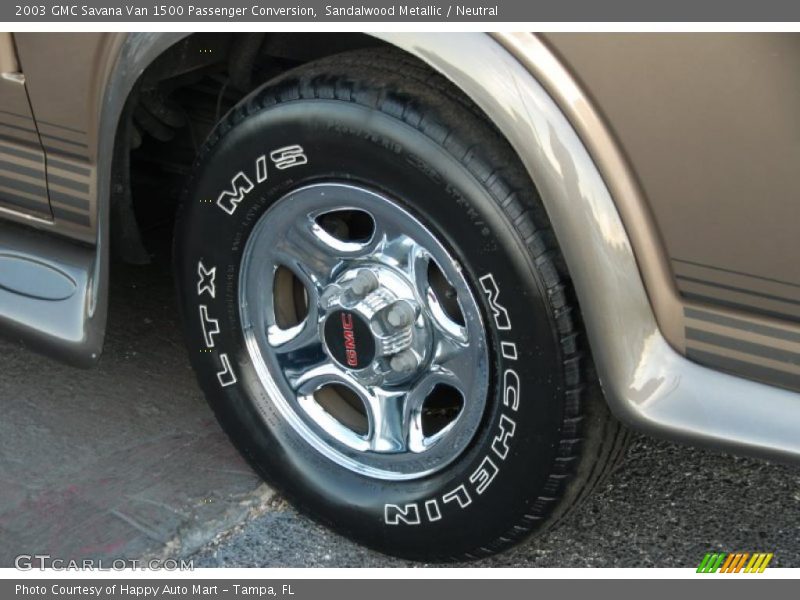 Sandalwood Metallic / Neutral 2003 GMC Savana Van 1500 Passenger Conversion