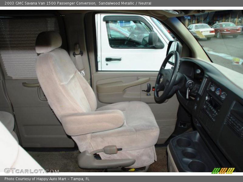 Sandalwood Metallic / Neutral 2003 GMC Savana Van 1500 Passenger Conversion