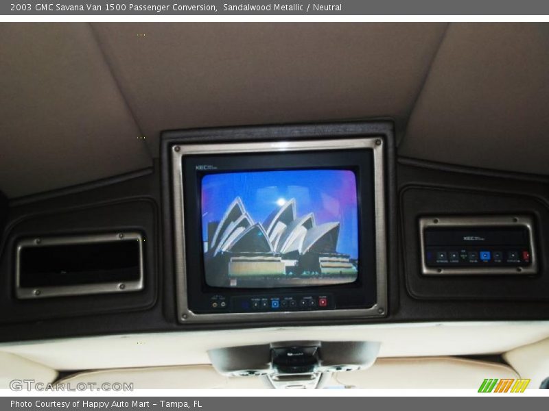 Sandalwood Metallic / Neutral 2003 GMC Savana Van 1500 Passenger Conversion
