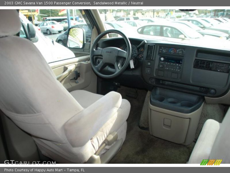 Sandalwood Metallic / Neutral 2003 GMC Savana Van 1500 Passenger Conversion