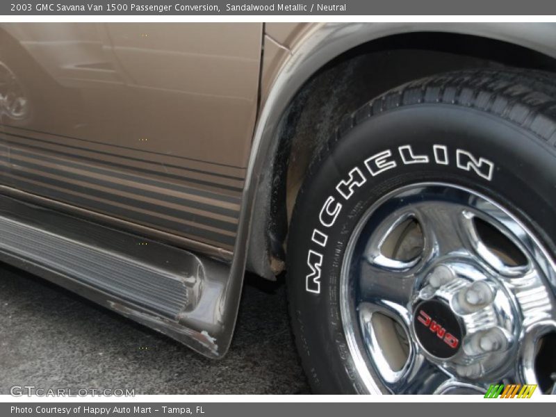 Sandalwood Metallic / Neutral 2003 GMC Savana Van 1500 Passenger Conversion