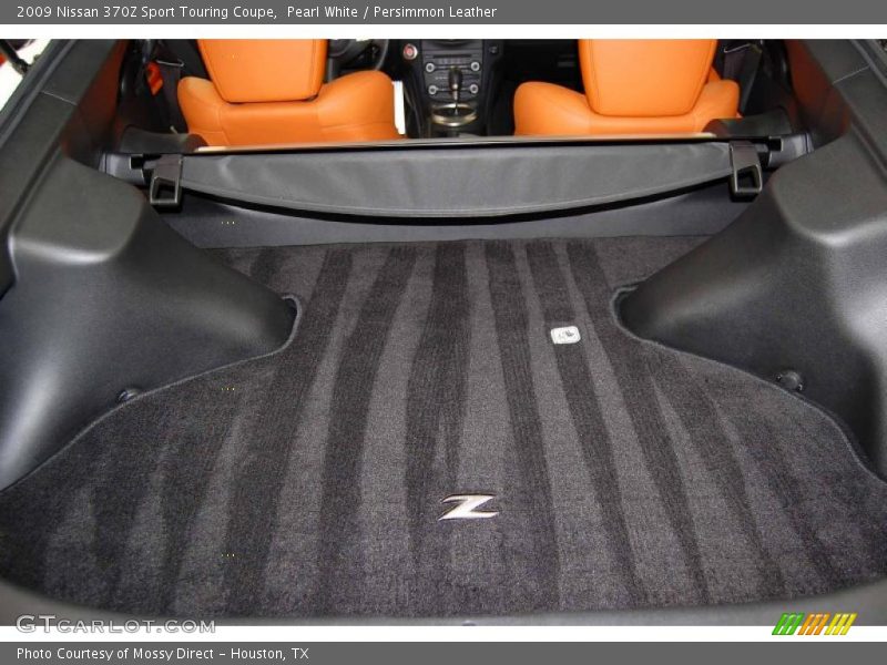 Pearl White / Persimmon Leather 2009 Nissan 370Z Sport Touring Coupe